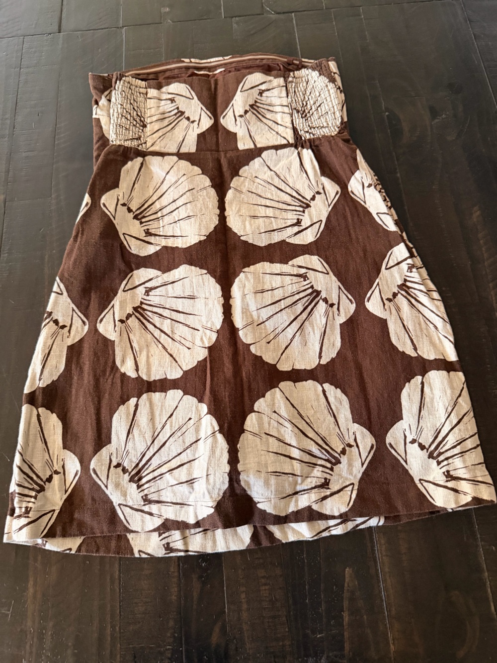 Abercrombie & Fitch Linen Blend Shell Skort - Picture 2 of 3